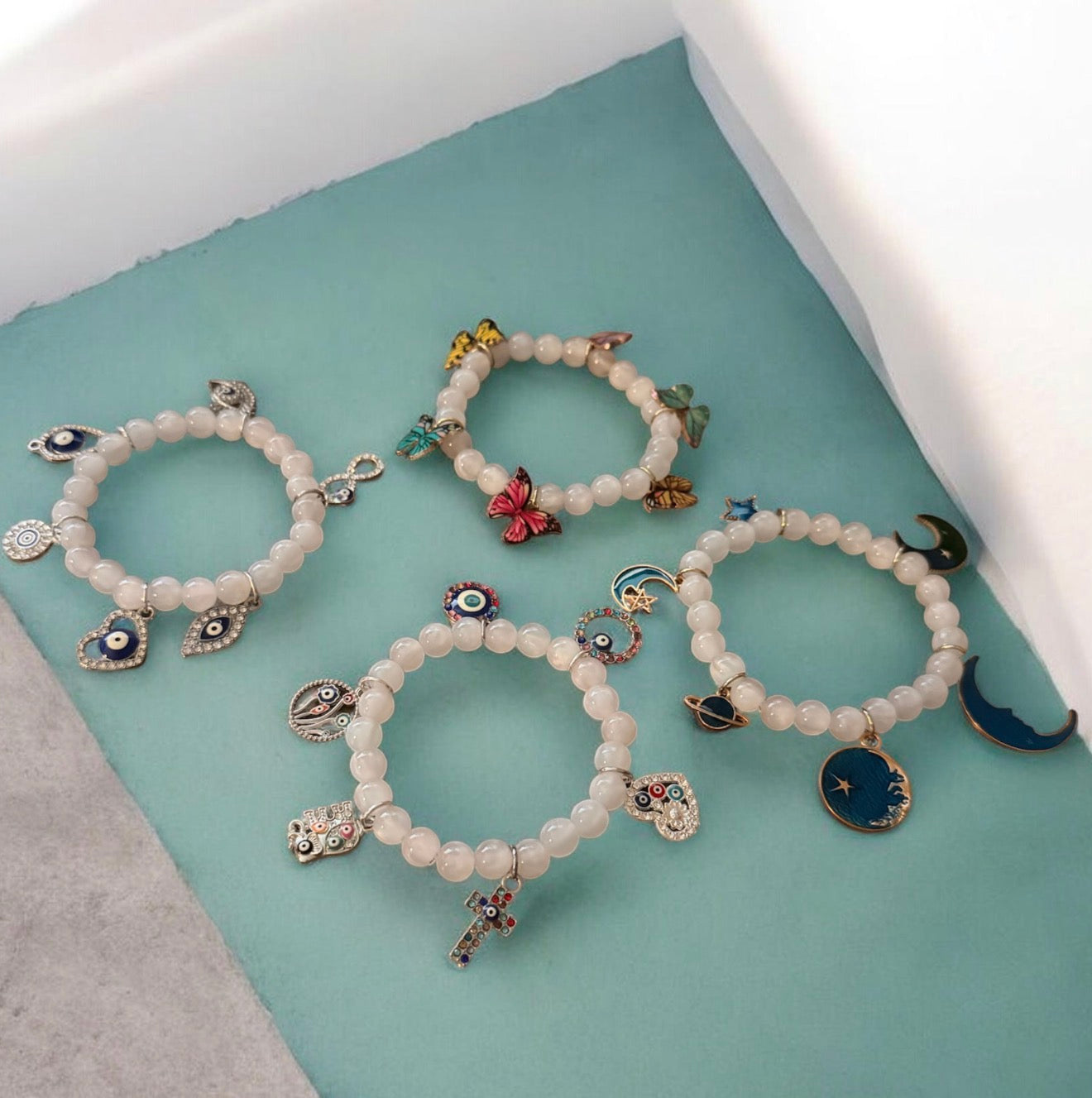 AuraShift Bracelets - Color changing Charm Bracelets
