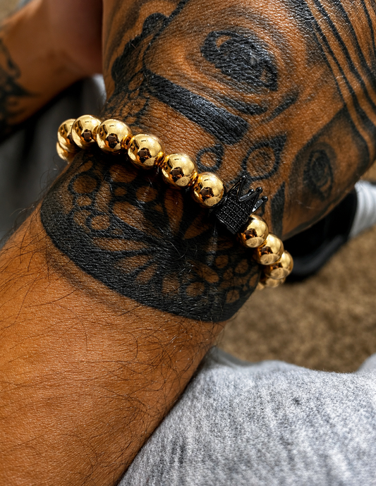 King’s Crown Hematite Bracelet