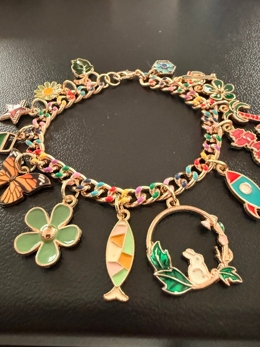 Daydream Garden Charm Bracelet