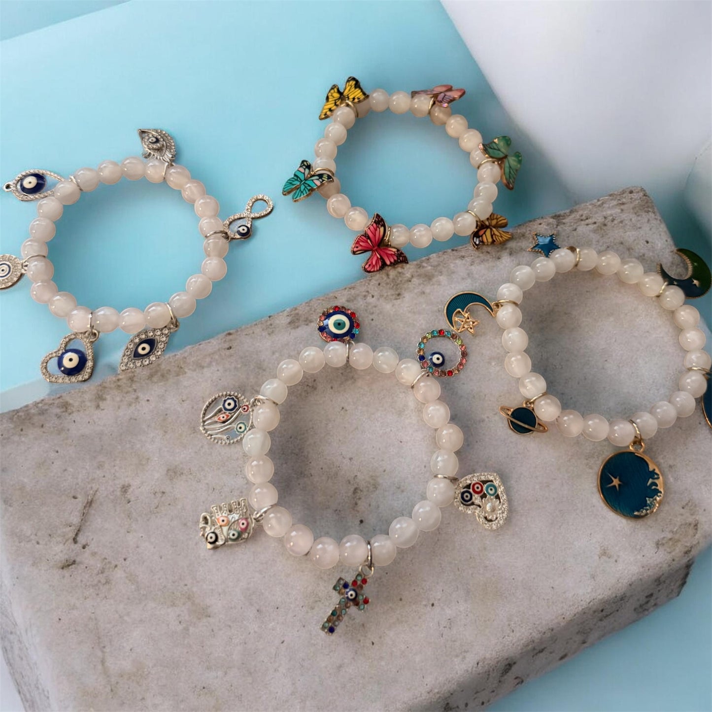 AuraShift Bracelets - Color changing Charm Bracelets