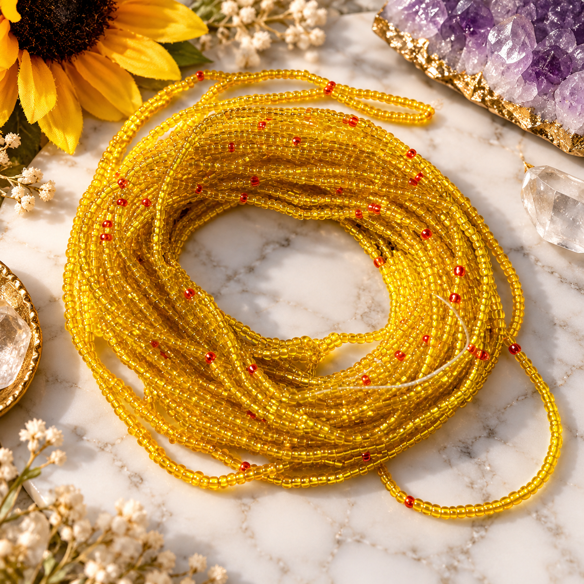 Traditional Tie on waist beads
