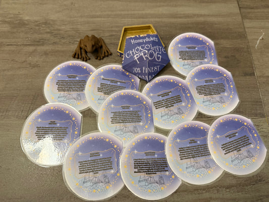 Enchanted Chocolate Frog Collector’s Set | Wizards chocolate frog and cards collectibles