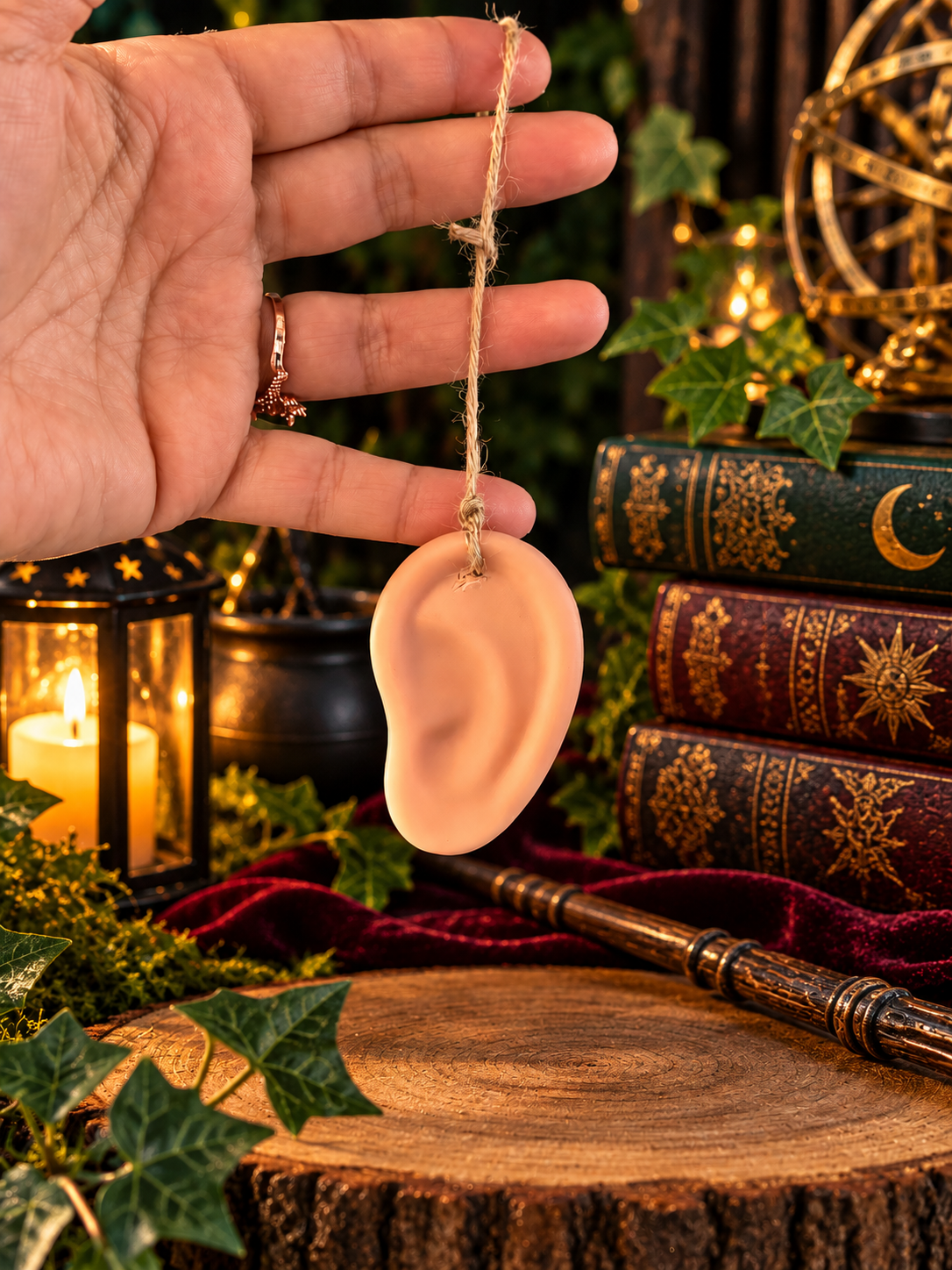 Wizard-Inspired Extendable Ear Ornament