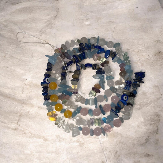 Luxury Mini Chip Gemstone Waist Beads