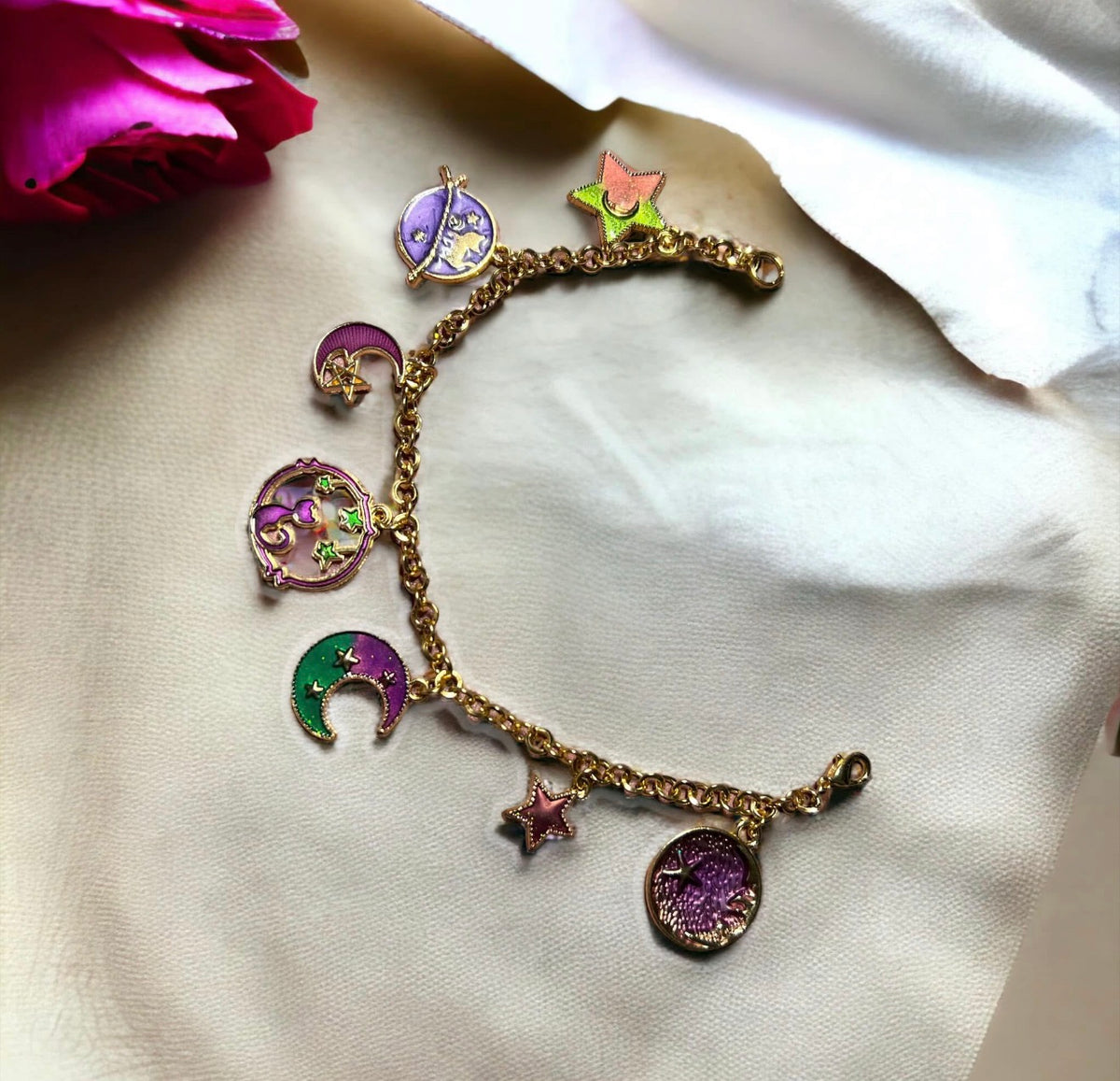 Celestial Charm Bracelet