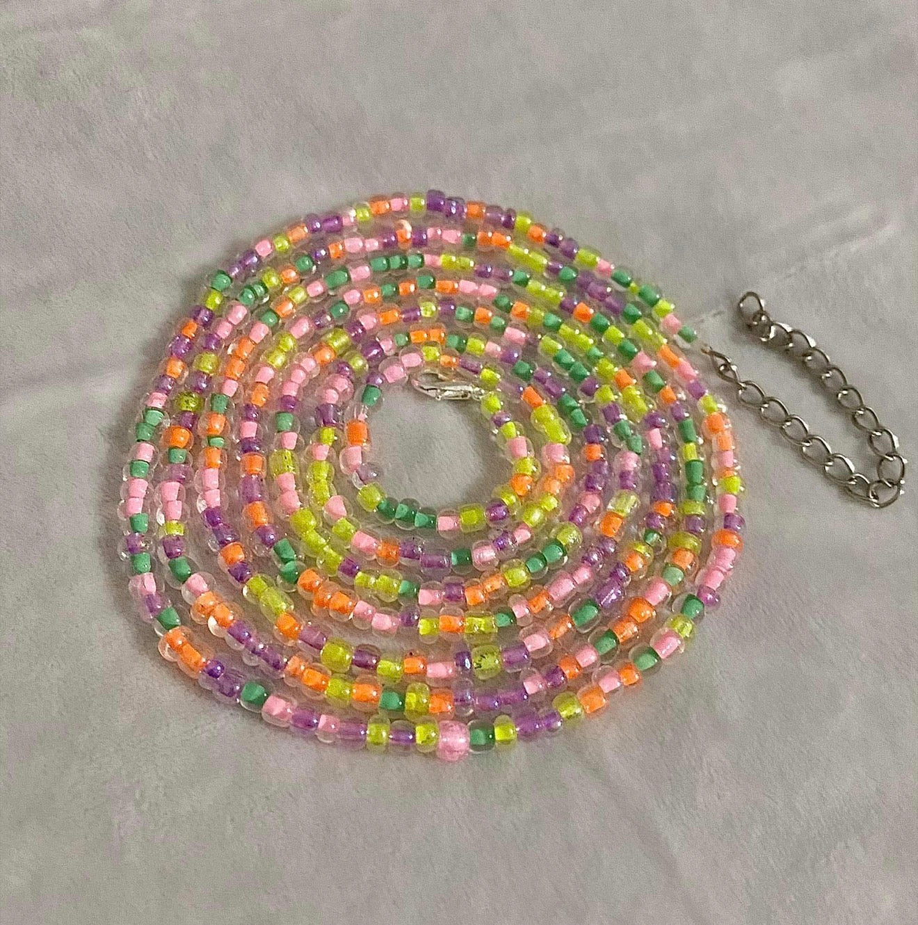 Colorful Neon Waist Beads