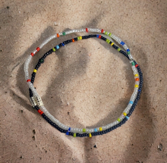 Dainty Seed Bead Anklets