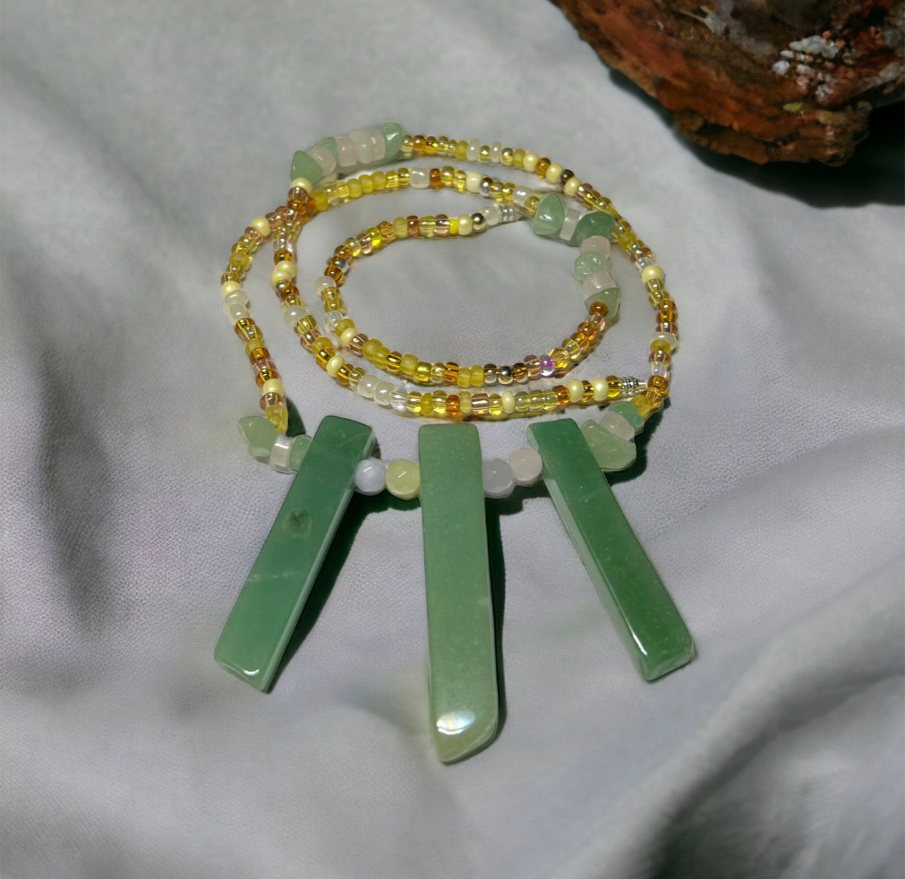 Amazonite Crystal Waist Beads