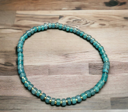 Tianhe Gemstone Rondelle Anklet
