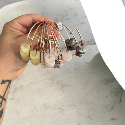 Gemstone Aura Bangles