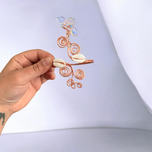 Ocean Aura Arm Copper Cuff