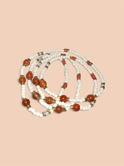 Carnelian Aura Waist Beads