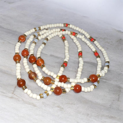 Carnelian Aura Waist Beads