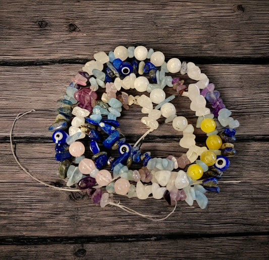 Luxury Mini Chip Gemstone Waist Beads