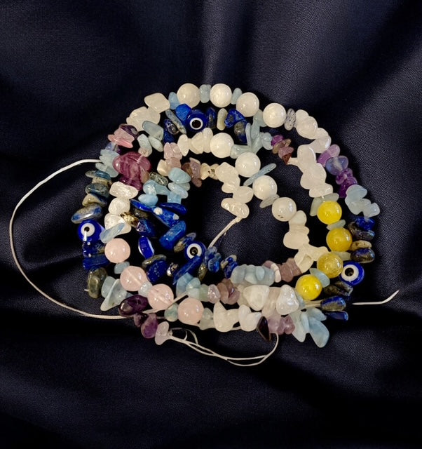 Luxury Mini Chip Gemstone Waist Beads