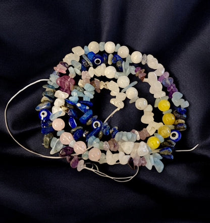 Luxury Mini Chip Gemstone Waist Beads