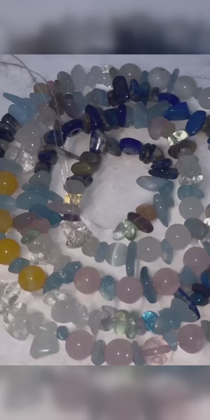 Luxury Mini Chip Gemstone Waist Beads